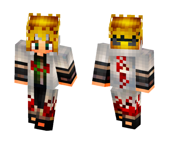Minato Namikaze HD - Male Minecraft Skins - image 1