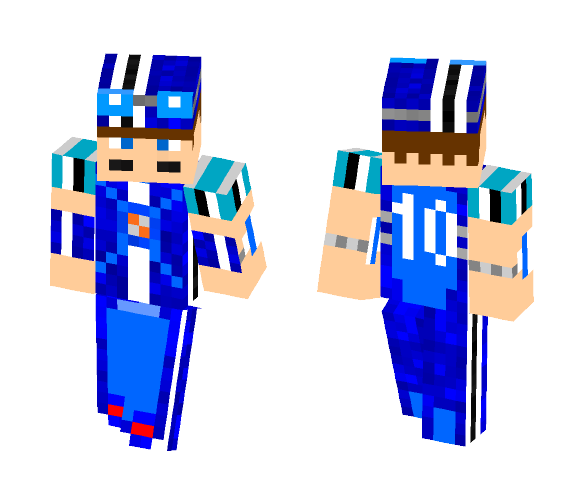 Sportacus (MY EDITED VERSION) - Male Minecraft Skins - image 1