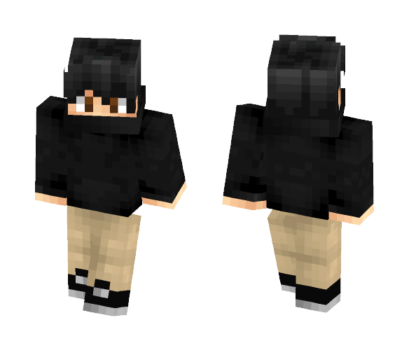 Black Boy - PvP,PotPvP,BuildUHC,UHC - Boy Minecraft Skins - image 1