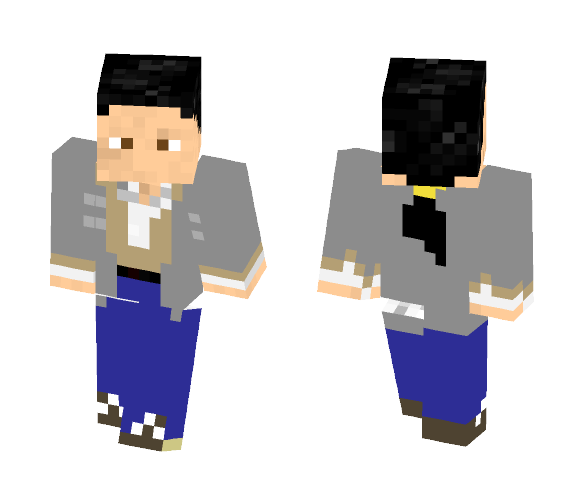 Download Free Traditional Feudal Japan Male Skin for Minecraft image 1 Traditional Feudal Japan Male - Male Minecraft Skins - image 1