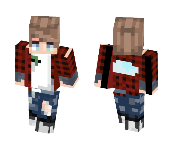 Download Free alien boy/first skin Skin for Minecraft image 1 alien boy/first skin - Male Minecraft Skins - image 1