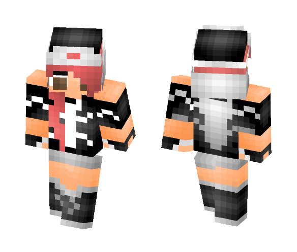 Black Suit Spider-Girl - Female Minecraft Skins - image 1