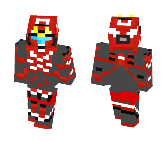 Halo 5 Shinobi Armour - Male Minecraft Skins - image 1