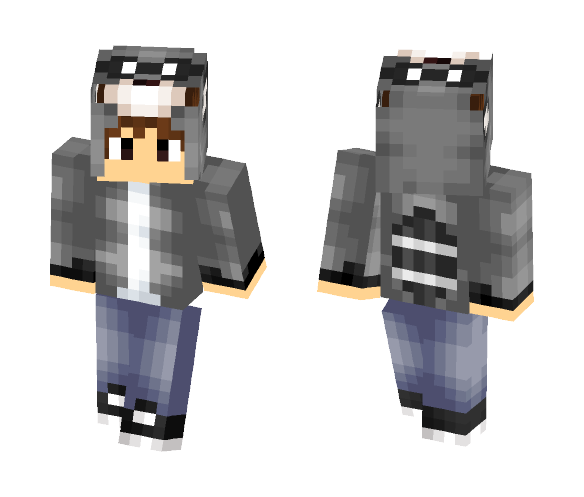 Raccoon - Male Minecraft Skins - image 1