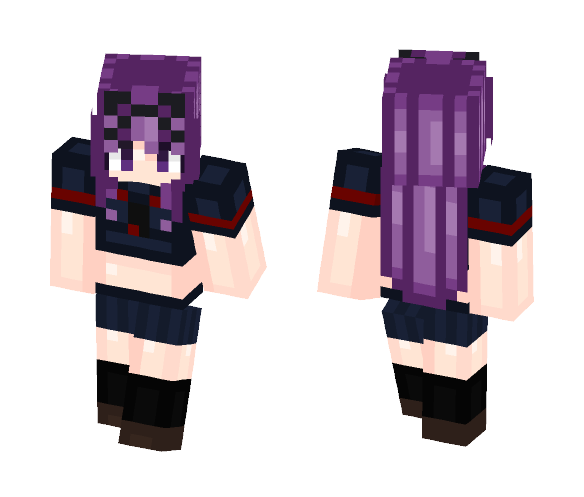 Murasaki Hejibo - Female Minecraft Skins - image 1