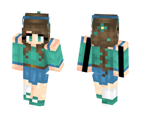 BROWN FTW (Read Desc!) - Female Minecraft Skins - image 1