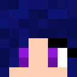 Blue Hair Girl - Color Haired Girls Minecraft Skins - image 3