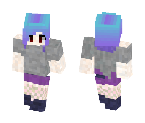 Eat Rainbows - Female Minecraft Skins - image 1