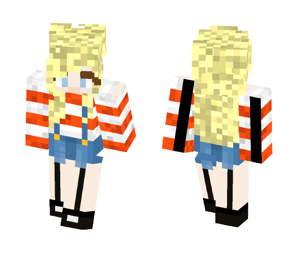Sammy Sweet Heart ♥ - SourChops x - Female Minecraft Skins - image 1