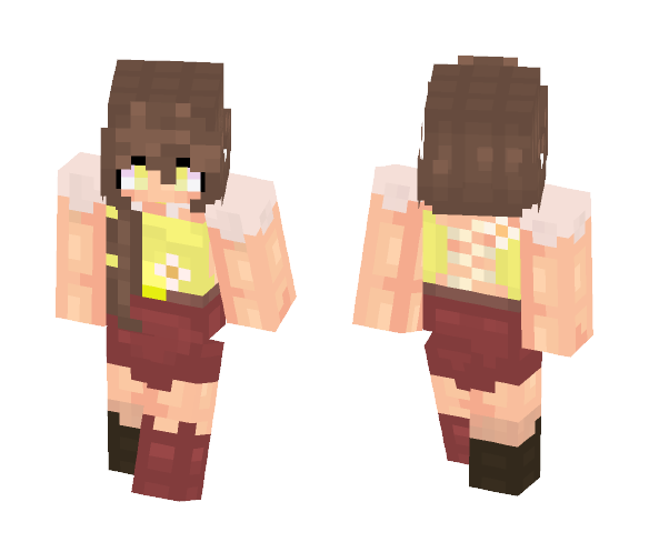 Beautiful | Daisy - Female Minecraft Skins - image 1