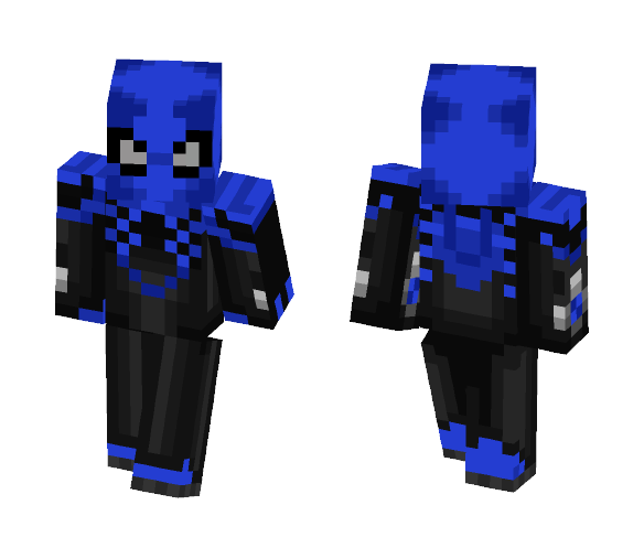 Blue Spiderman - Comics Minecraft Skins - image 1
