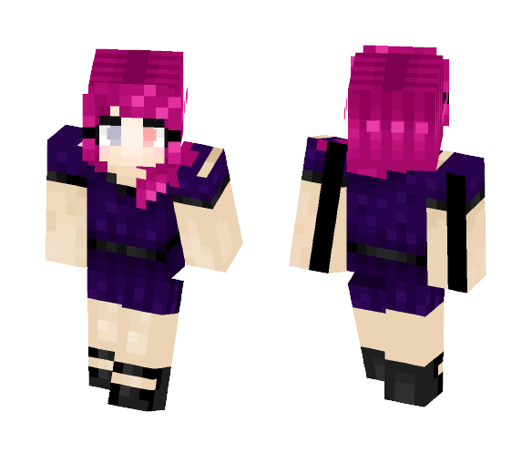 Visual kei/lolita inspired - Female Minecraft Skins - image 1