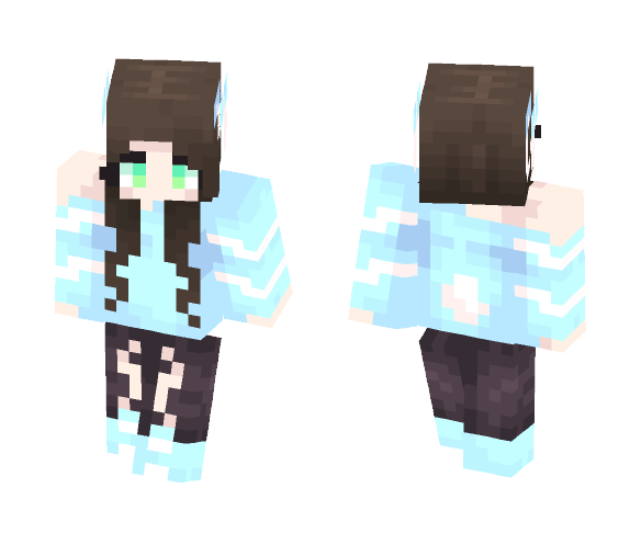 Thinking of you - Female Minecraft Skins - image 1
