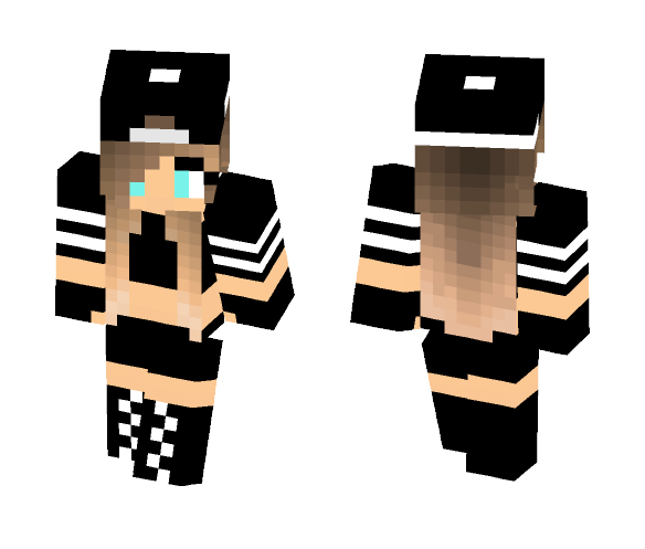 #CoolGirl - Female Minecraft Skins - image 1