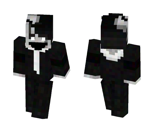 UNDERTALE: Human Gaster? - Male Minecraft Skins - image 1