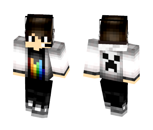 Dubstep Person - Male Minecraft Skins - image 1