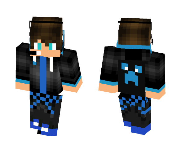 MrMaldog blue (Current skin) - Male Minecraft Skins - image 1