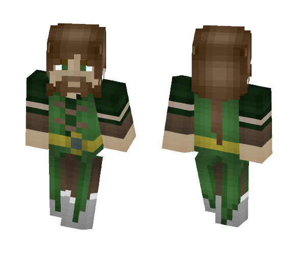 Solstice Druid Callax - Male Minecraft Skins - image 1