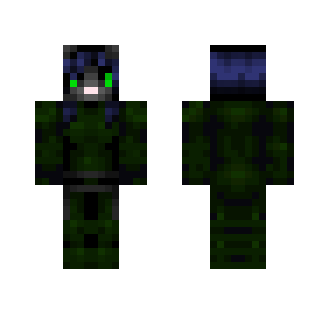 Cyberpunk Cat Anthro