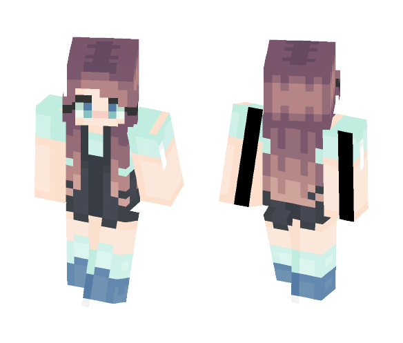 Dεmμre | Play Kick | Ηι ♥ - Female Minecraft Skins - image 1