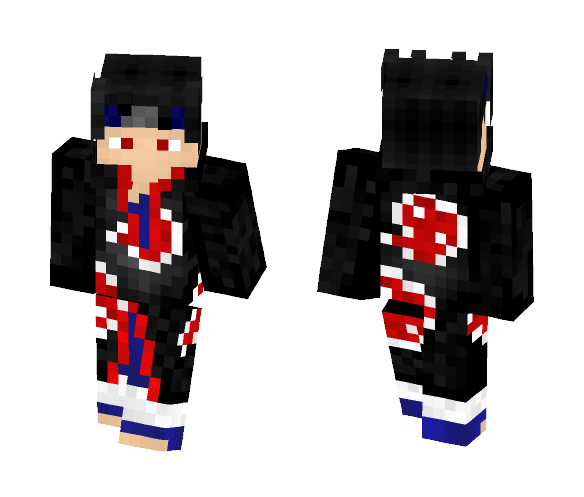 Itachi Uchiha Version 2 - Male Minecraft Skins - image 1