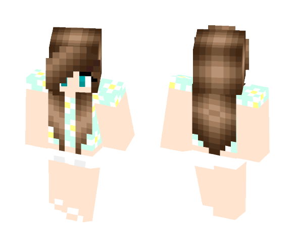 ~Floral~Mikki~ - Female Minecraft Skins - image 1