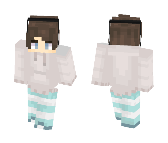 sad guy (crying ver. below) - Male Minecraft Skins - image 1