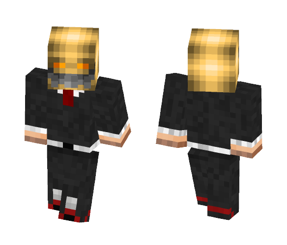 Gan-Deth-Mon - Pumpkin Fury Skin - Interchangeable Minecraft Skins - image 1