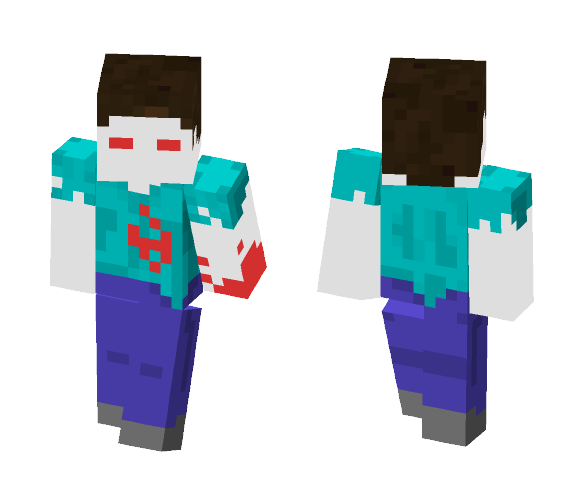 Inverte Steve - Male Minecraft Skins - image 1