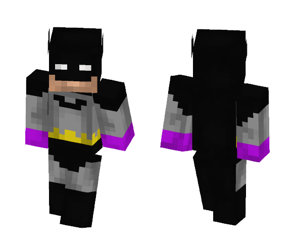 Batman (First Apperance) - Batman Minecraft Skins - image 1