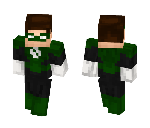 Green Lantern-Hal Jordan - Comics Minecraft Skins - image 1