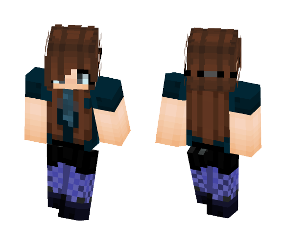 Download Free Wise Ravenclaw :3 Skin for Minecraft image 1 Wise Ravenclaw :3 - Female Minecraft Skins - image 1