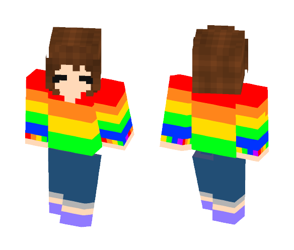 Underlife frisk - Other Minecraft Skins - image 1