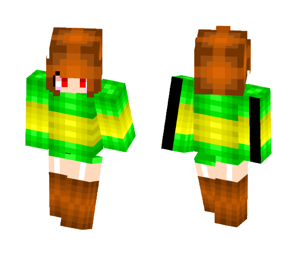ChOoRa - undertale .3. - Female Minecraft Skins - image 1