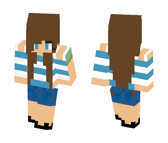 Summer girl - Girl Minecraft Skins - image 1