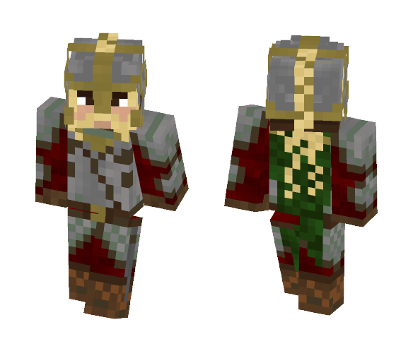 Download Free Rider of Rohan Skin for Minecraft image 1 Rider of Rohan - Male Minecraft Skins - image 1
