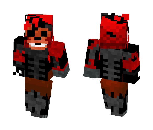 Adventure Ignited Foxy | TJOC World - Male Minecraft Skins - image 1