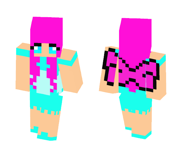 Download Free hada Skin for Minecraft image 1 hada - Female Minecraft Skins - image 1