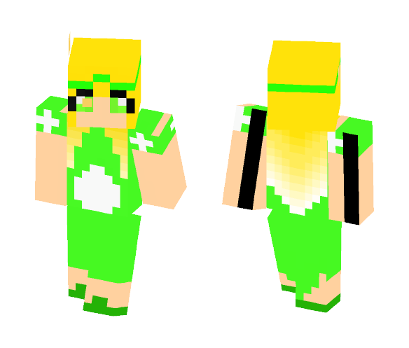 la princesa de la naturaleza - Female Minecraft Skins - image 1