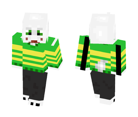 Asriel Dreemurr (Undertale) - Male Minecraft Skins - image 1