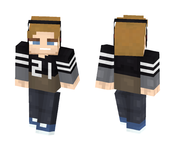 PewDiePie - Male Minecraft Skins - image 1
