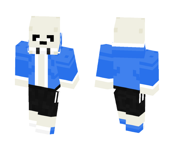 Undertale | Sans V.2 - Male Minecraft Skins - image 1