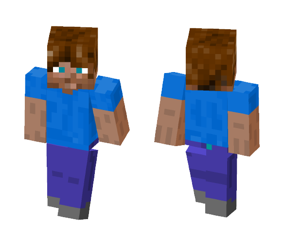Edited Steve Skin - Male Minecraft Skins - image 1