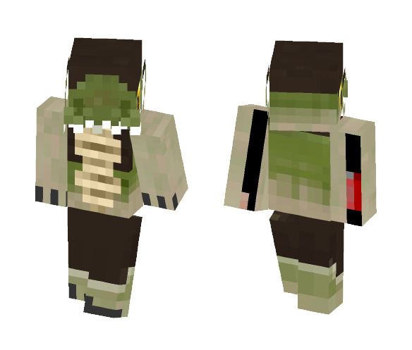 Dilophosaurus | LOOKS BETTER IN 3D - Interchangeable Minecraft Skins - image 1