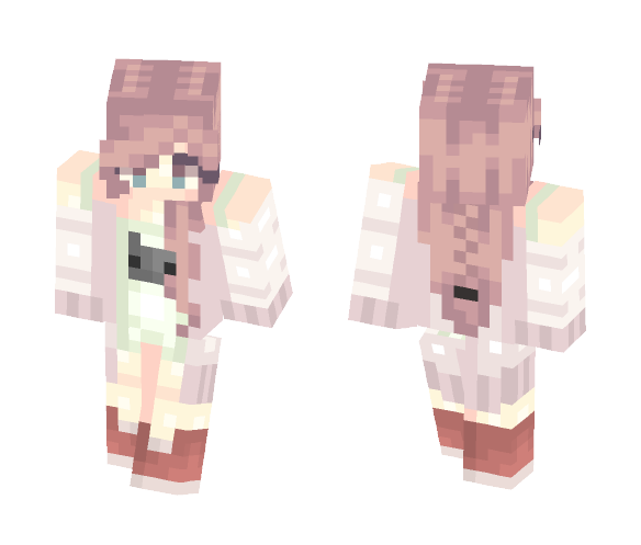 Lazy kitty lady??? - Female Minecraft Skins - image 1