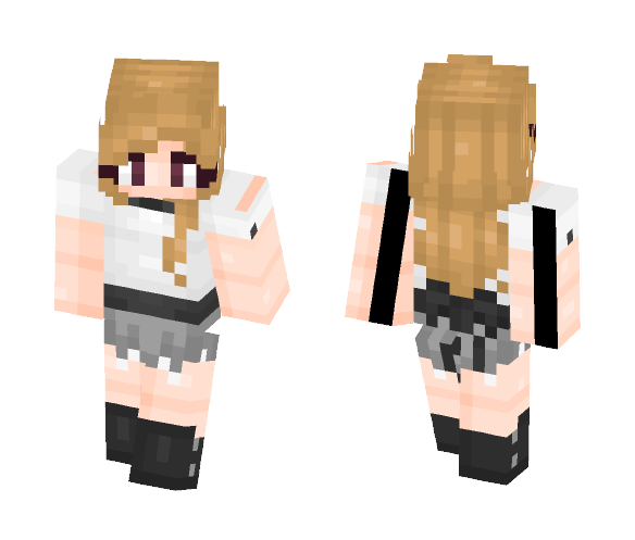 Adhaerere [OC] | ???????????????? - Female Minecraft Skins - image 1