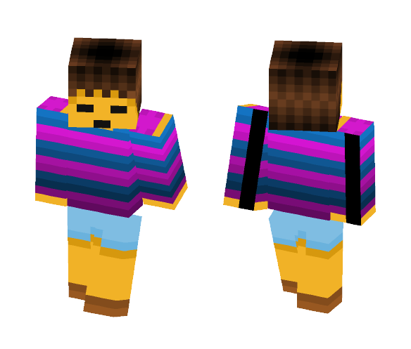 Undertale | Frisk - Interchangeable Minecraft Skins - image 1