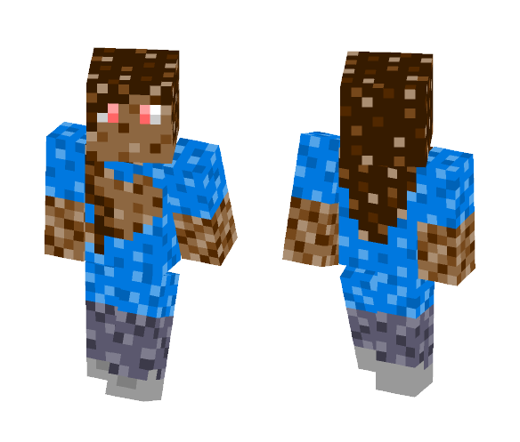 Download Free The Life Of A Cookie (Female) Skin for Minecraft image 1 The Life Of A Cookie (Female) - Female Minecraft Skins - image 1