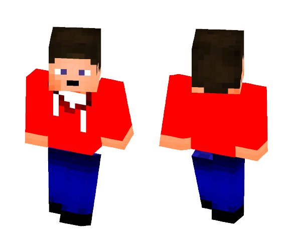 Kid With Hoodie - Male Minecraft Skins - image 1