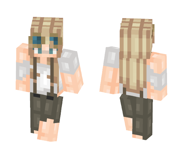 ~Medieval Blacksmith~ - Female Minecraft Skins - image 1